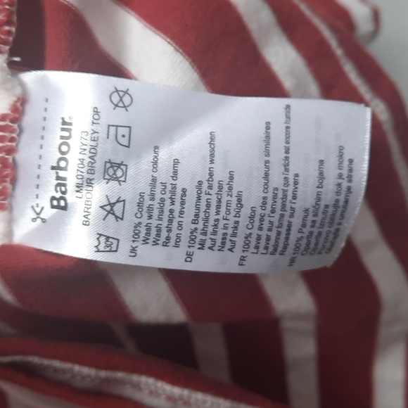 Barbour Bradley Striped Top - Picture 4 of 7